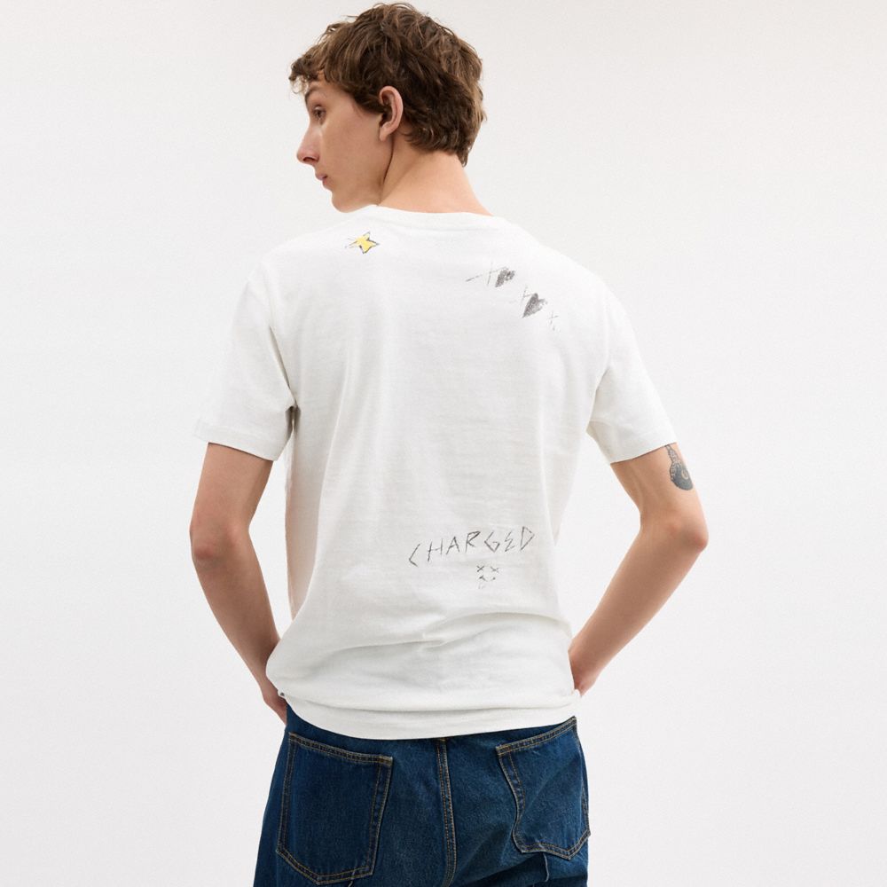 SKETCH PRINT T-SHIRT