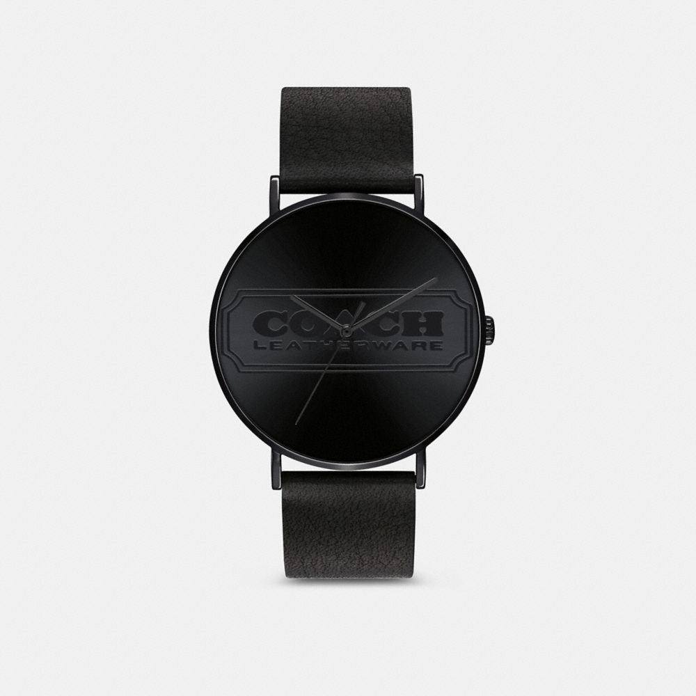 CB016 - Charles Watch, 41 Mm Black