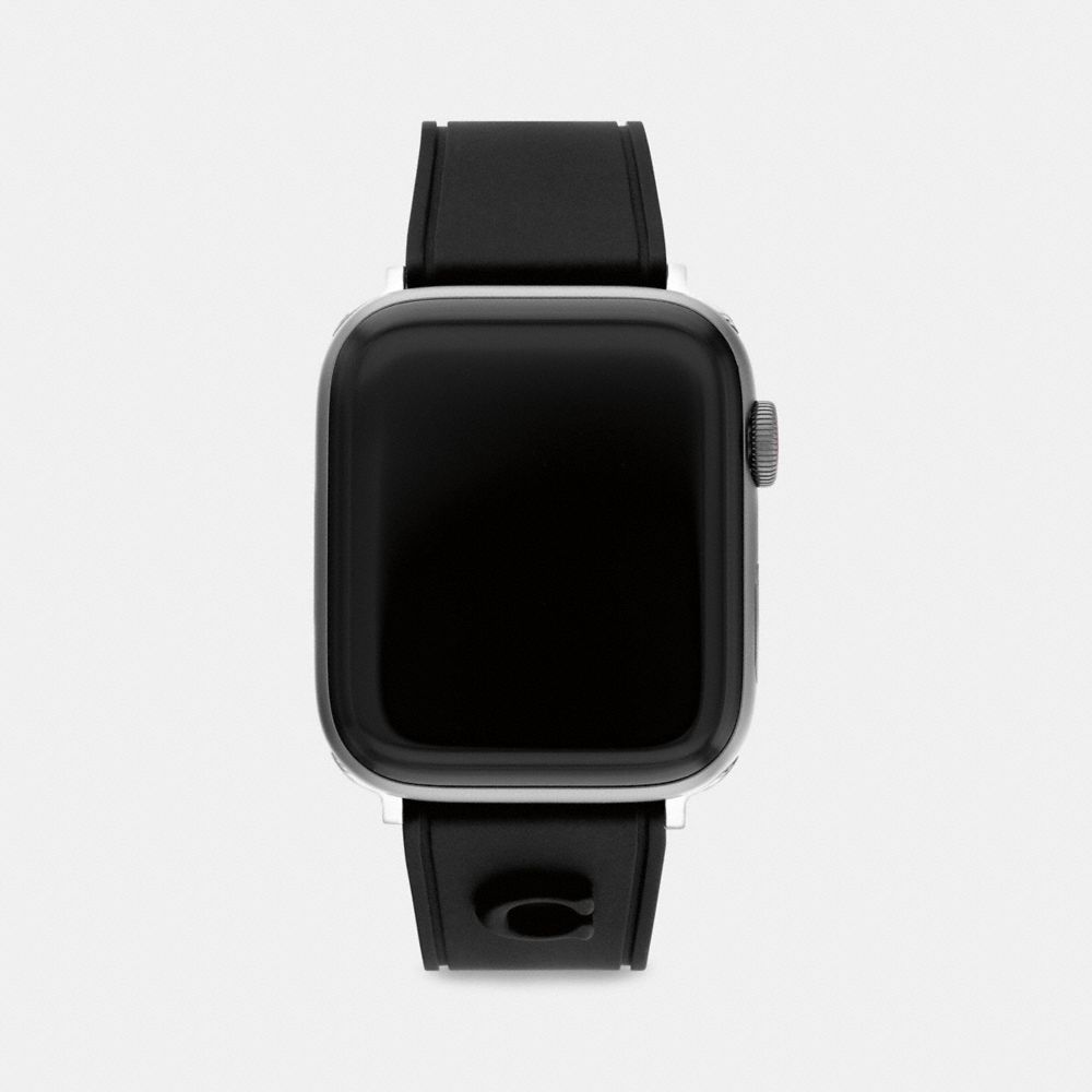 COACH Apple Watch® Strap, 42 Mm And 44 Mm - BLACK - CB244