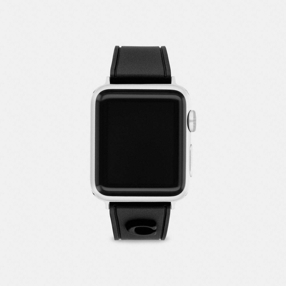 COACH CB245 Apple Watch® Strap, 38 Mm And 40 Mm BLACK