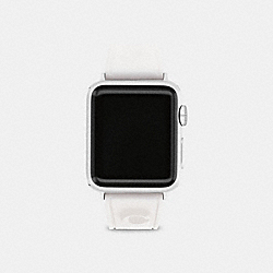 COACH CB245 Apple Watch® Strap, 38 Mm And 40 Mm WHITE