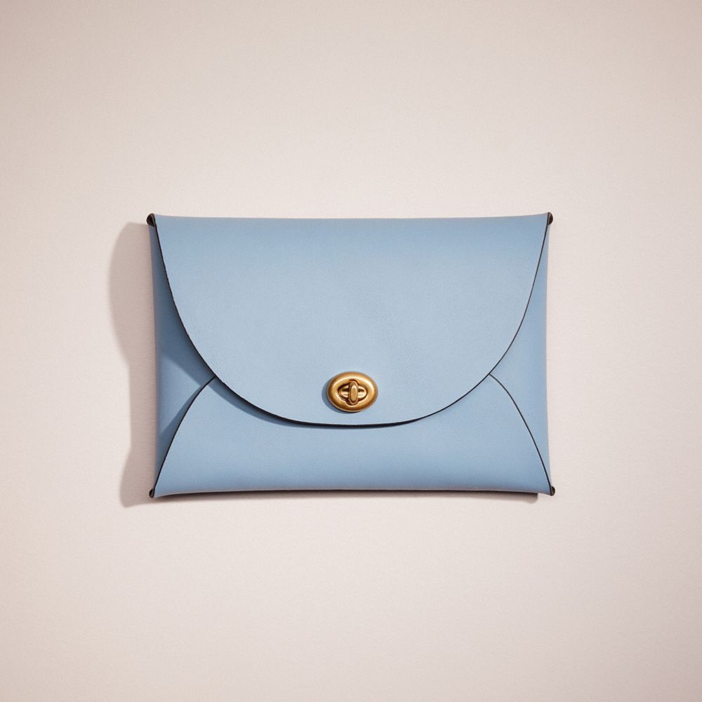 CB377 - Remade Large Pouch LIGHT BLUE