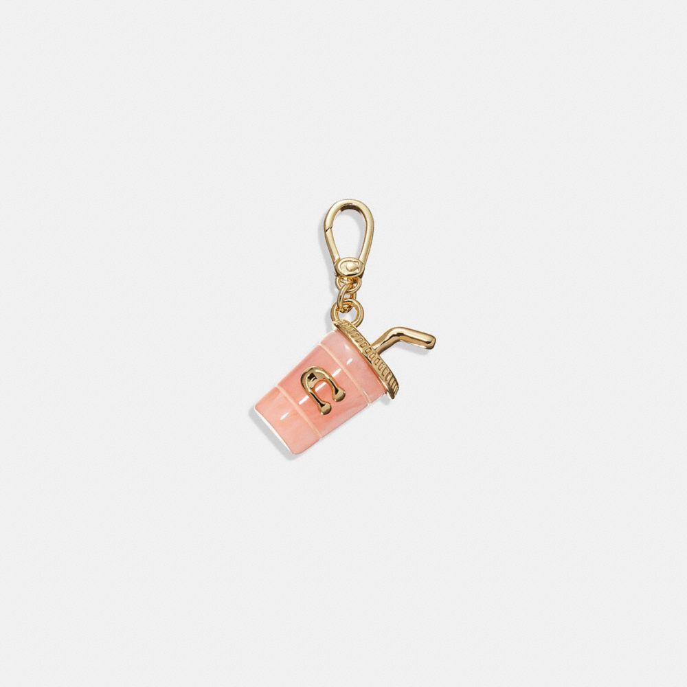 CB438 - Cup Charm Pink/Gold