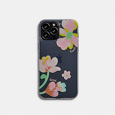 COACH Iphone 13 Pro Max Case With Dreamy Land Floral Print -  - CB458