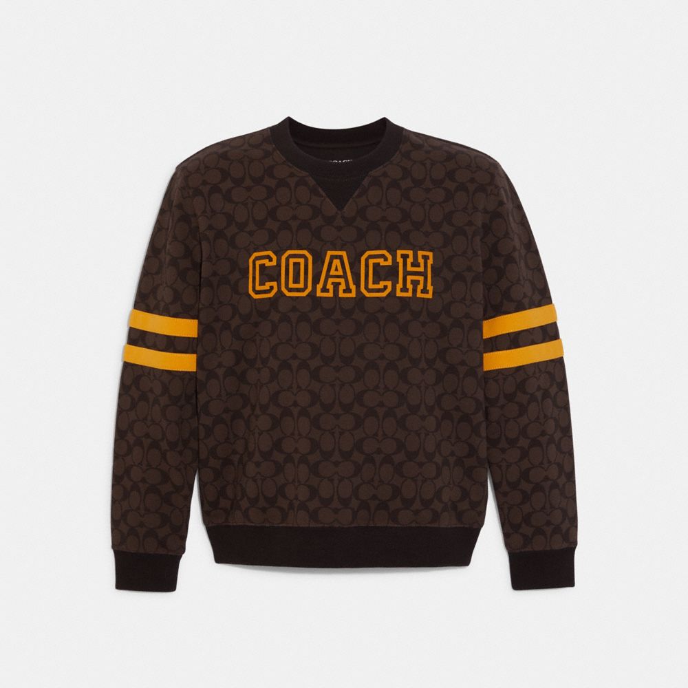 Varsity Signature Crewneck - CB574 - Chestnut