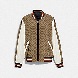 Signature Souvenir Jacket - CB618 - KHAKI MULTI