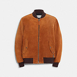 Suede Bomber - CB667 - Rich Saddle