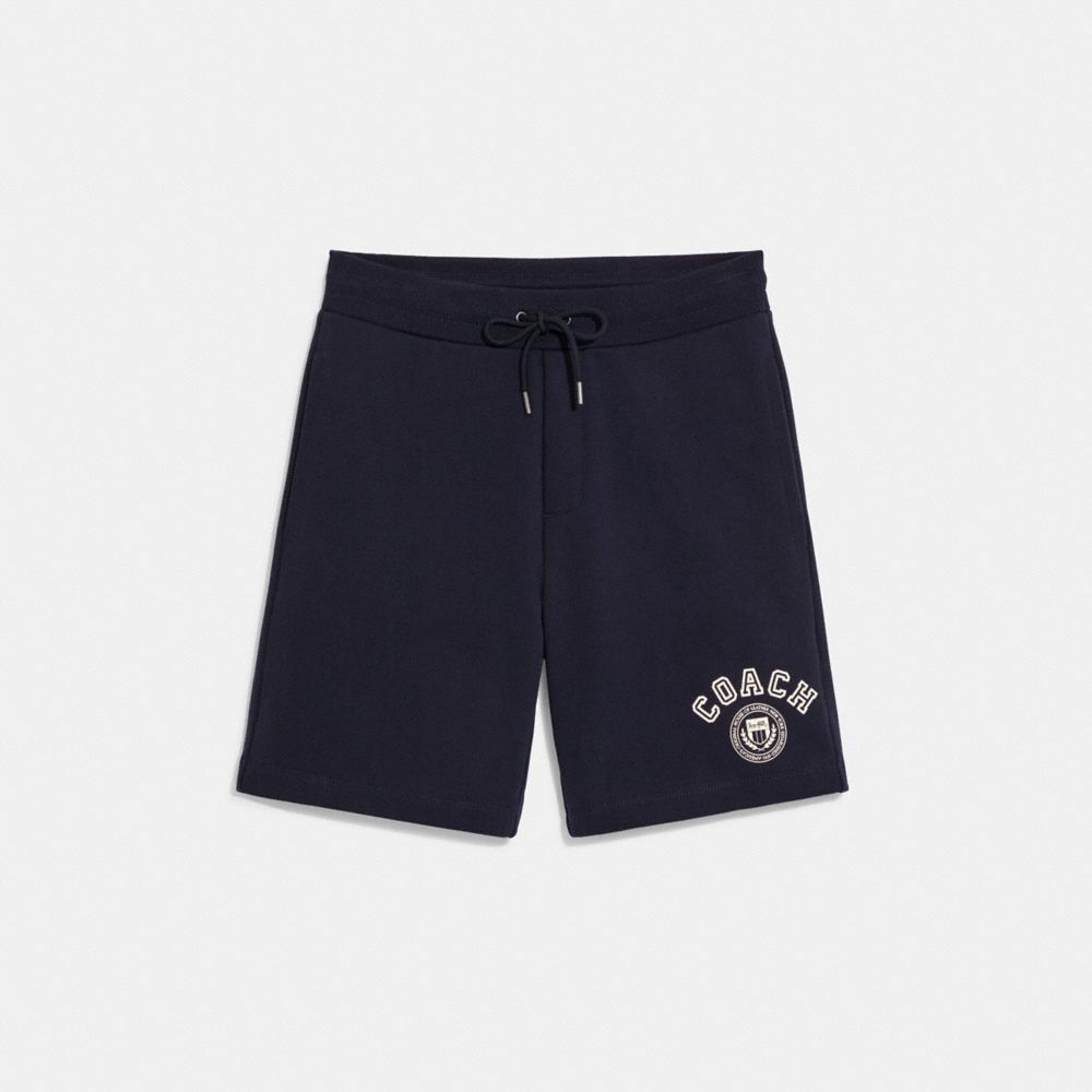 COACH CB670 Varsity Shorts Midnight Navy