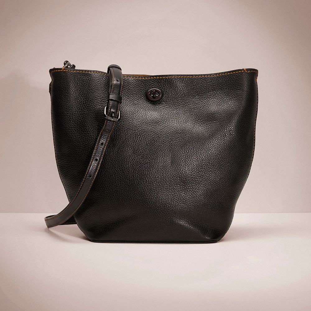 CB720 - Restored Duffle Shoulder Bag Pewter/Black
