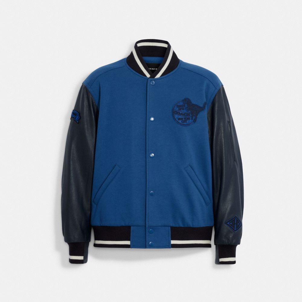 CB808 - Varsity Jacket True Blue Multi