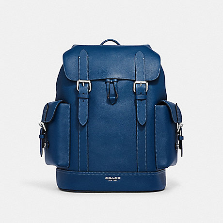 COACH CB837 Hudson Backpack True Blue/Silver