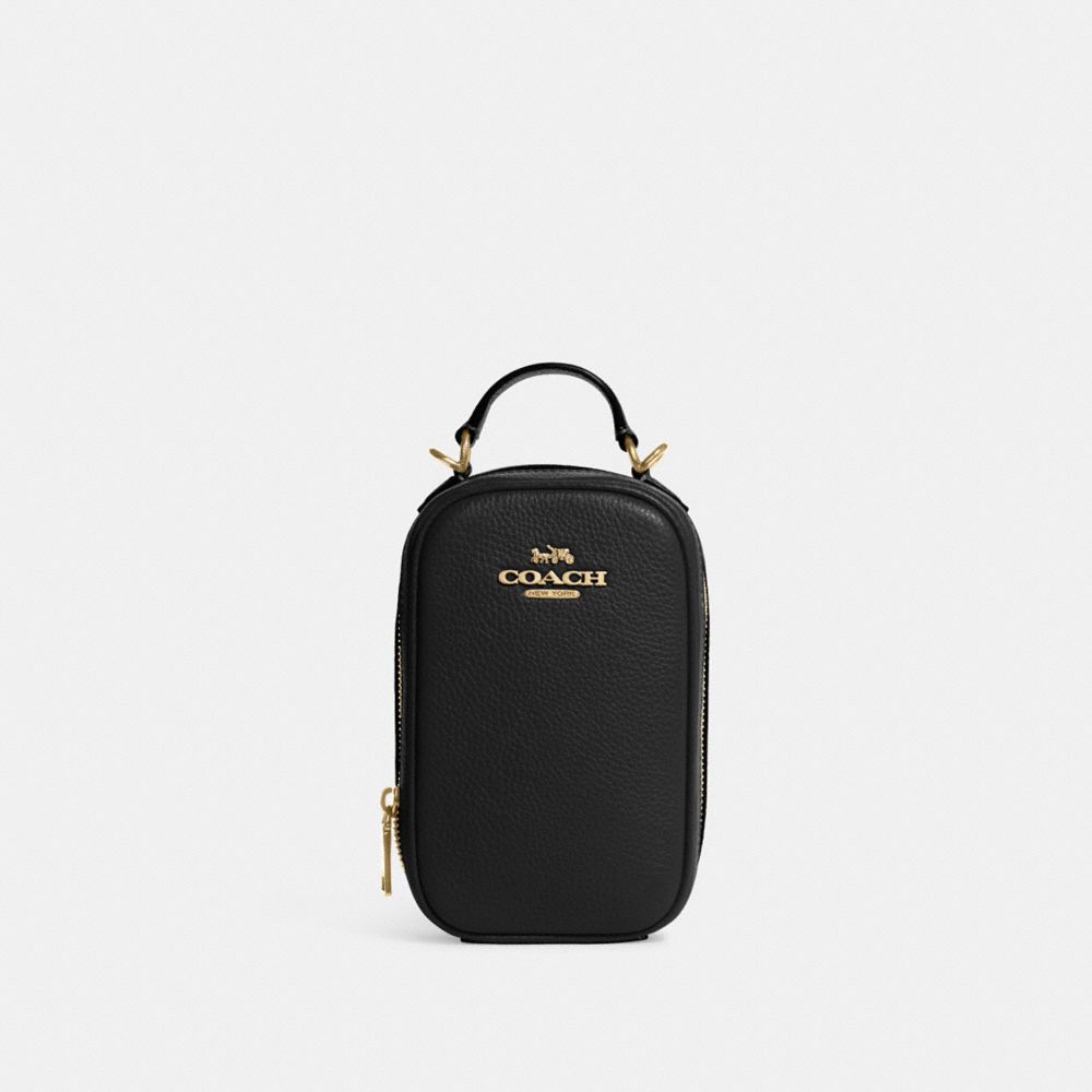 Eva Phone Crossbody - CB854 - Gold/Black