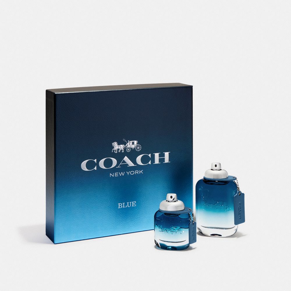 COACH CB880 Coach Blue Eau De Toilette 2 Piece Gift Set Multi
