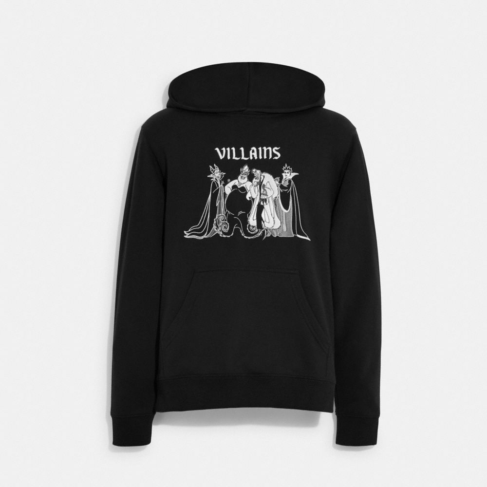 COACH CB890 Disney X Coach Villains Hoodie Black