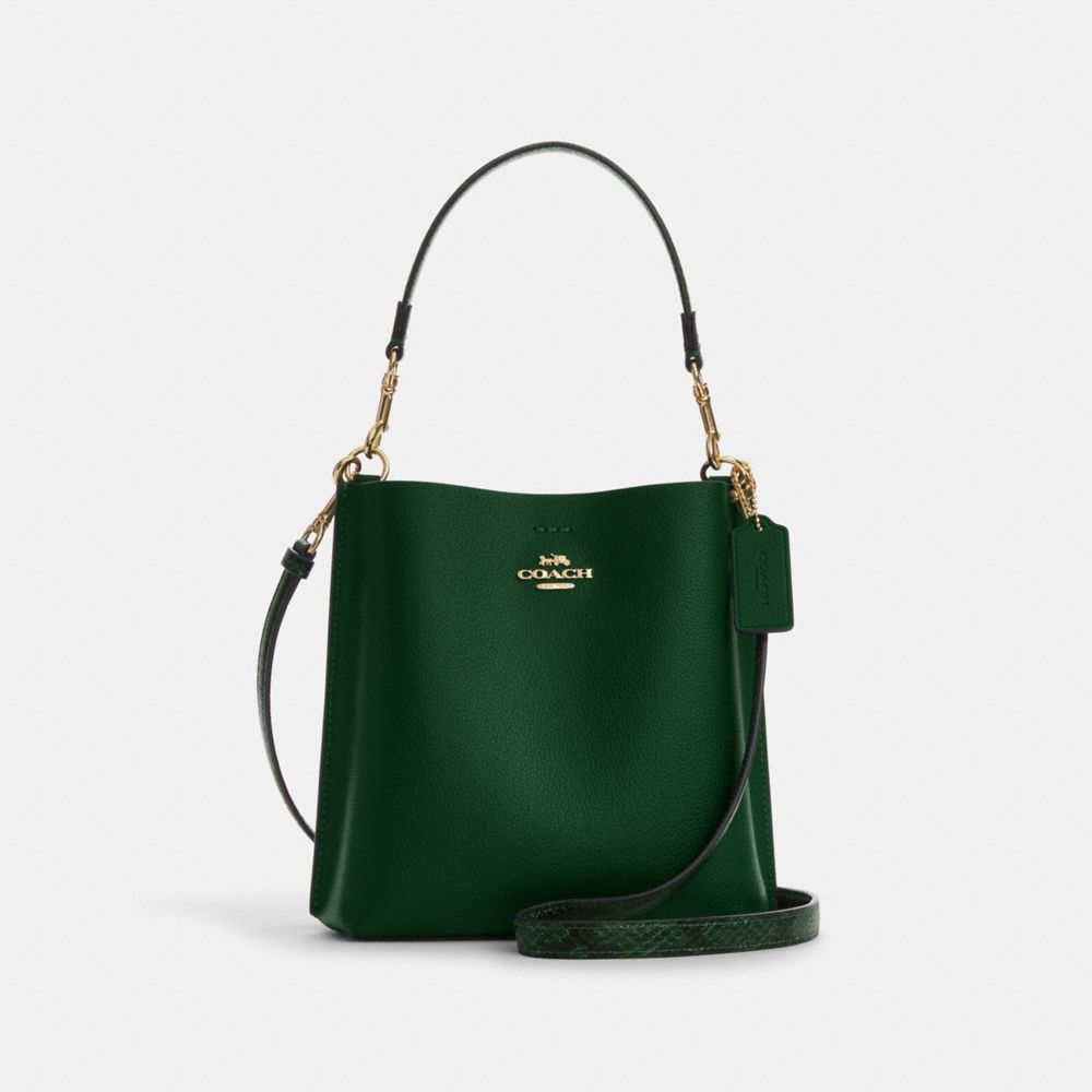 Mollie Bucket Bag 22 - CB901 - Im/Dark Pine