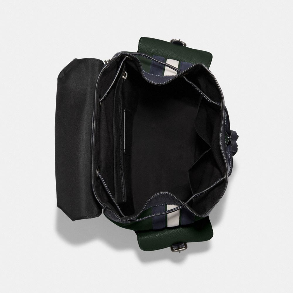 HUDSON BACKPACK WITH VARSITY STRIPE