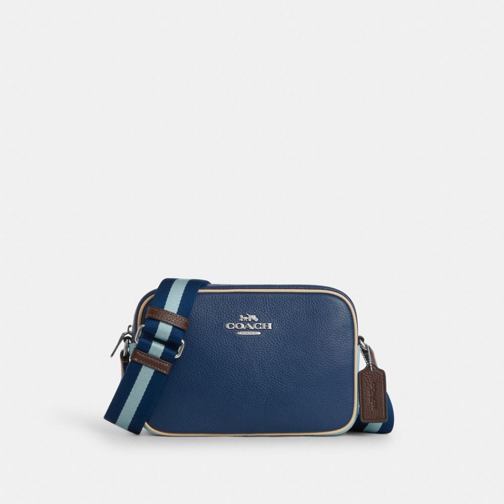 Jamie Camera Bag In Colorblock - CBA55 - Sv/Deep Blue/Light Blue
