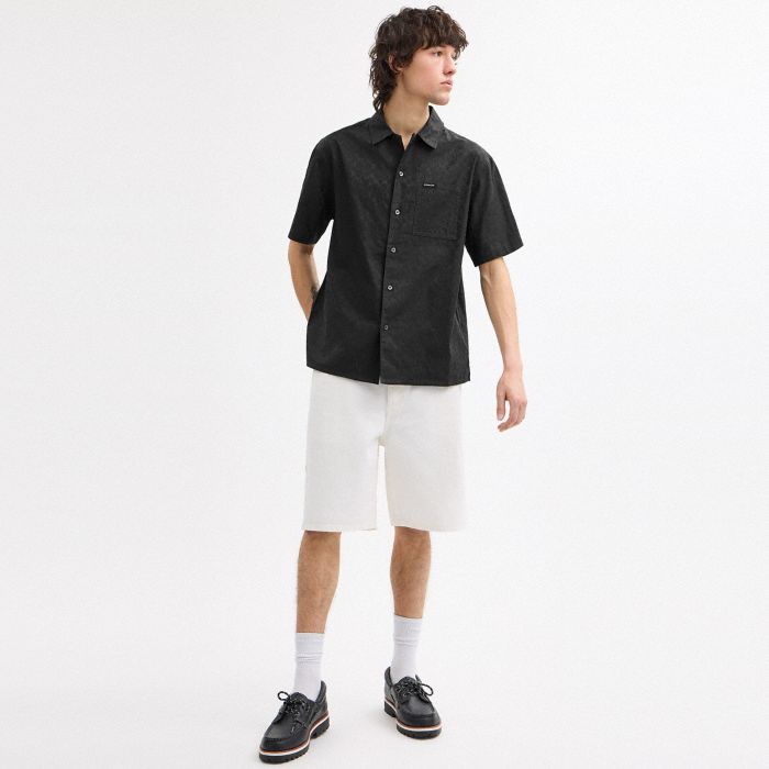 SIGNATURE JACQUARD CAMP SHIRT