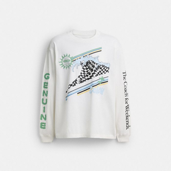 LS RELAXED SURF T SHIRT