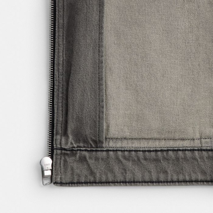 ZIP DENIM JACKET