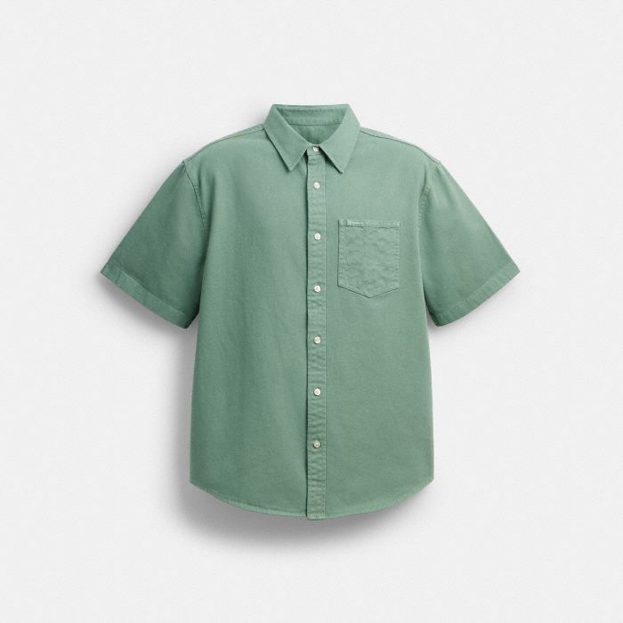 RELAXED SS DENIM SHIRT