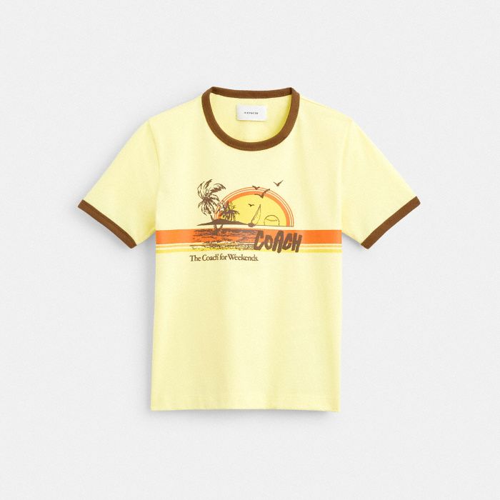 70S SURF RINGER T SHIRT