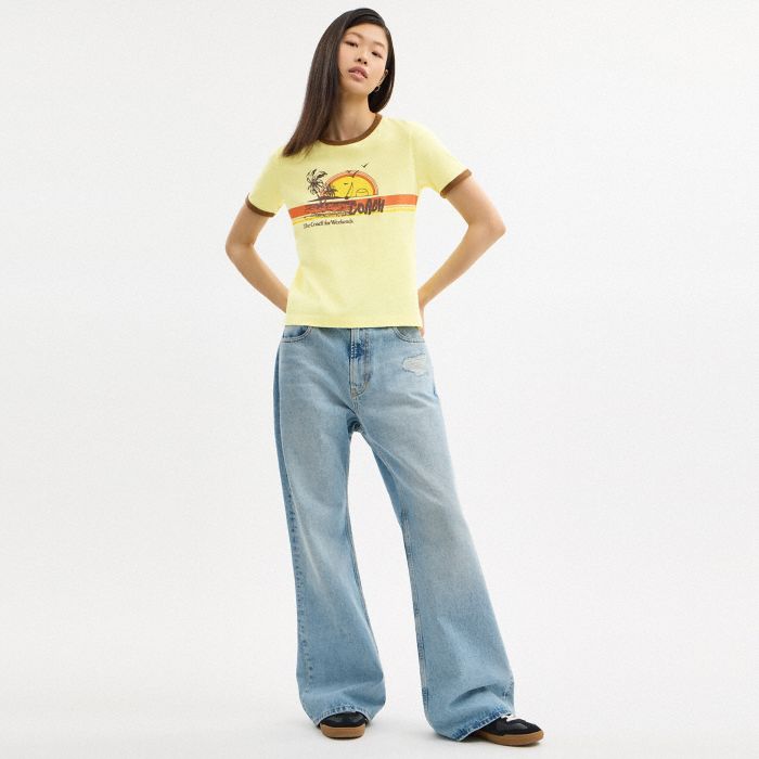 70S SURF RINGER T SHIRT