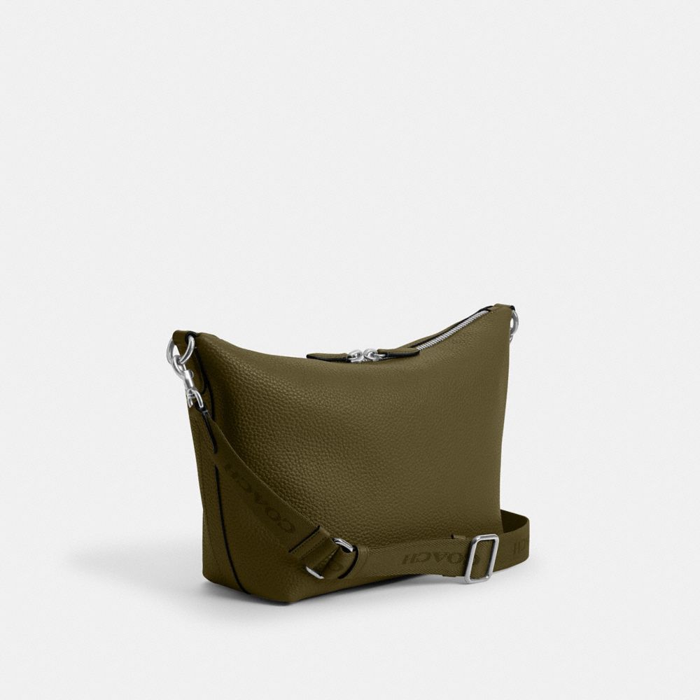 TOP ZIP MESSENGER BAG