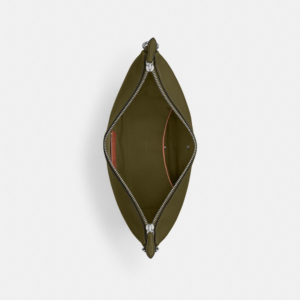 TOP ZIP MESSENGER BAG