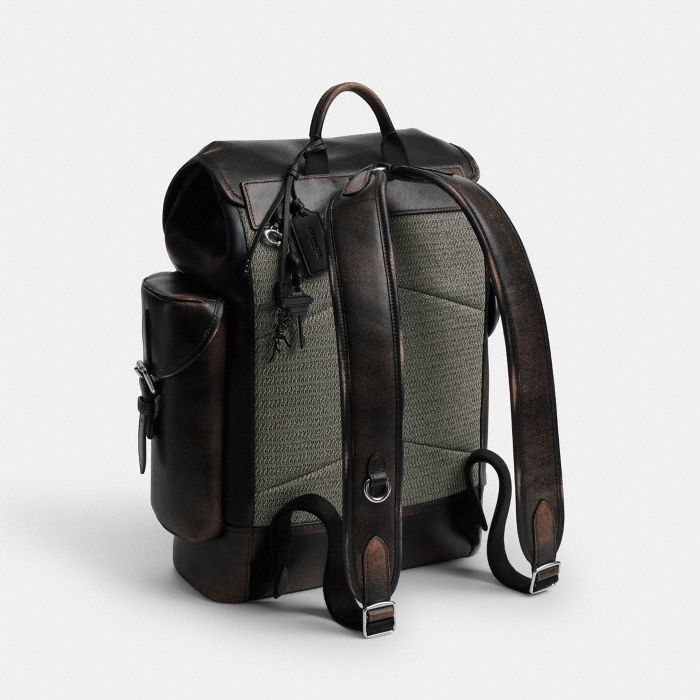 HITCH BACKPACK IN LOVED LEATHER