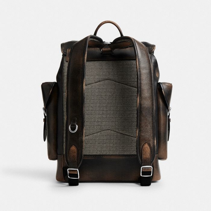 HITCH BACKPACK IN LOVED LEATHER