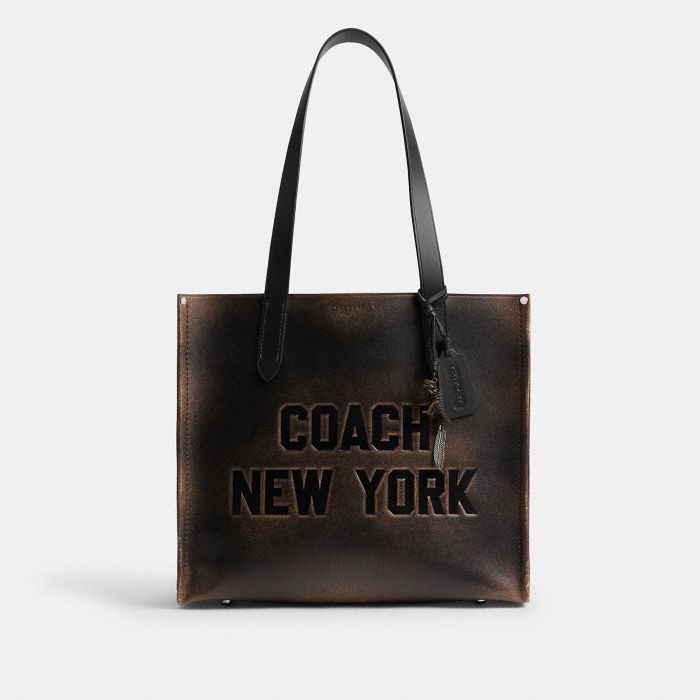 RELAY TOTE BAG 34 IN LOVED LEATHER