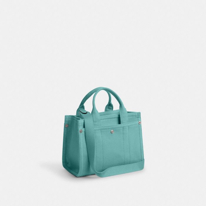 COLORED DENIM CARGO TOTE 20