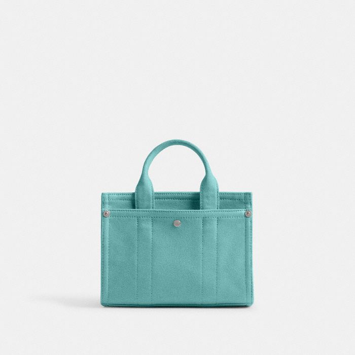 COLORED DENIM CARGO TOTE 20