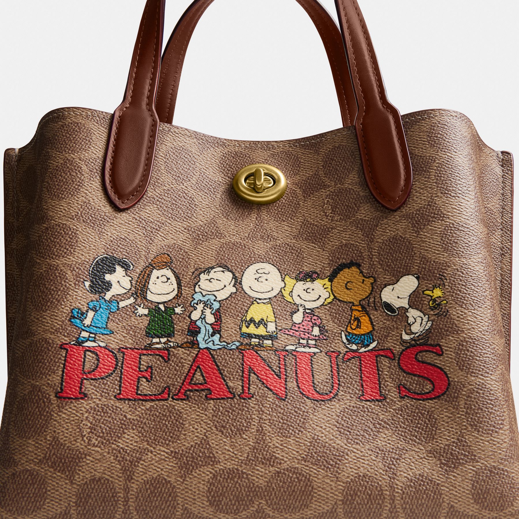 COACH X PEANUTS WILLOW 24 印花托特手袋| COACH 官方網站Official page