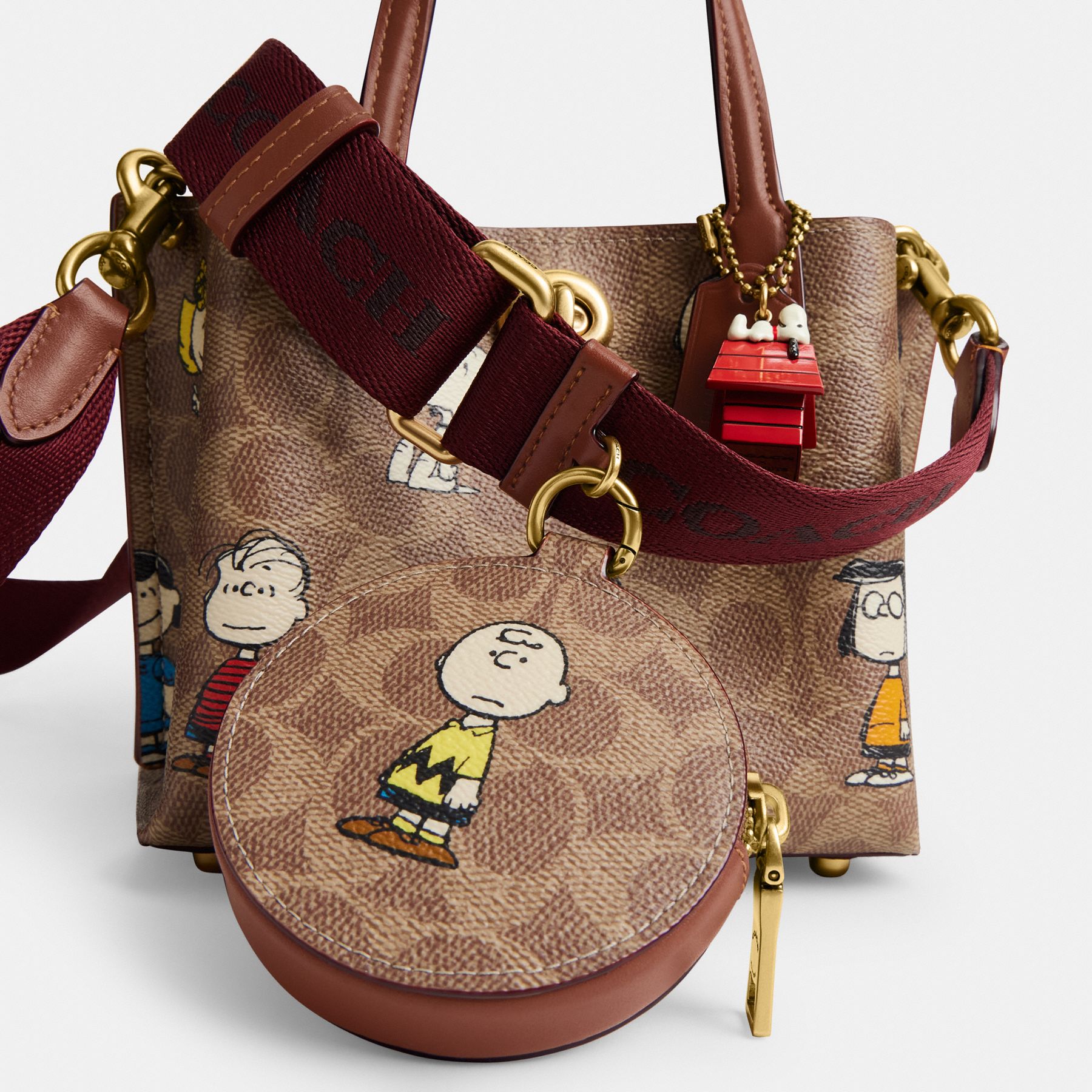 COACH X PEANUTS WILLOW 18 印花托特手袋| COACH 官方網站Official page