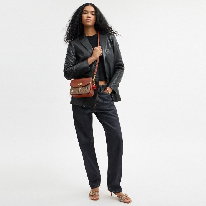 COACH X PEANUTS PRINT CASSIE CROSSBODY 19