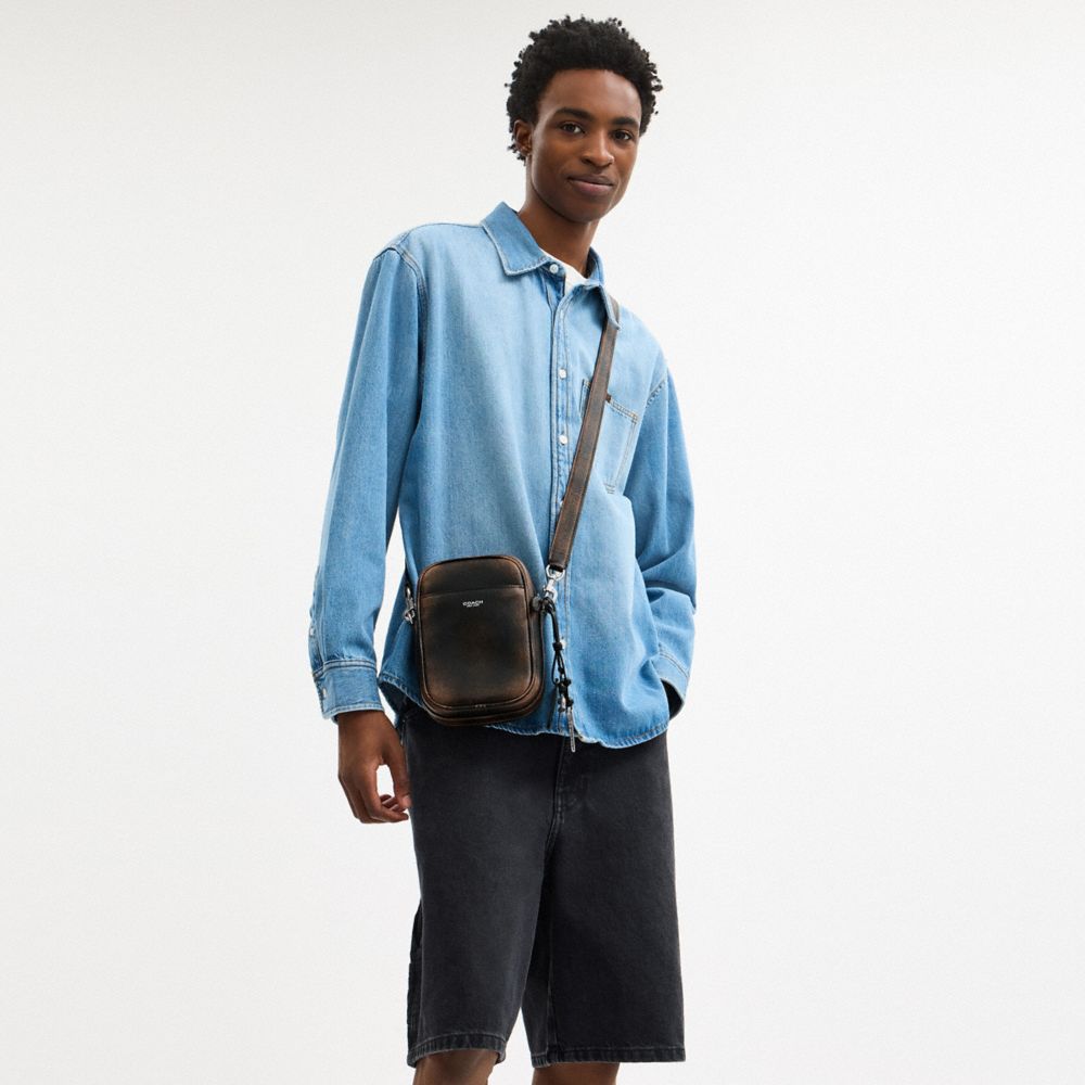 HITCH 復古摯愛皮革斜背手袋