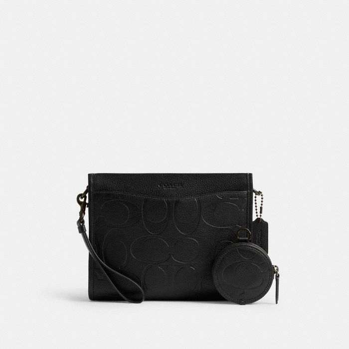 HITCH CONVERTIBLE CROSSBODY IN MAXI SIGNATURE LEATHER