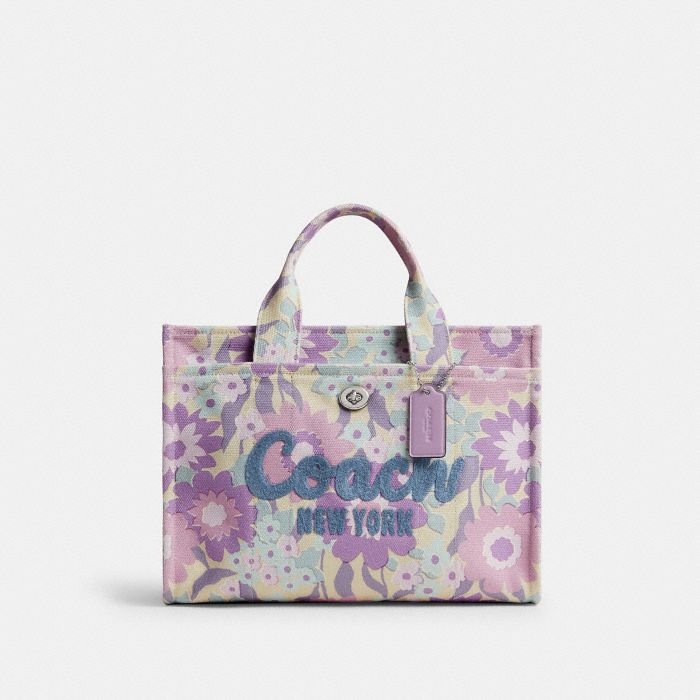 FLORAL PRINTED CARGO TOTE