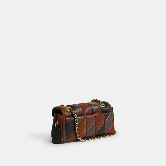 TABBY SHOULDER BAG 20 WITH PATCHWORK QUILTING