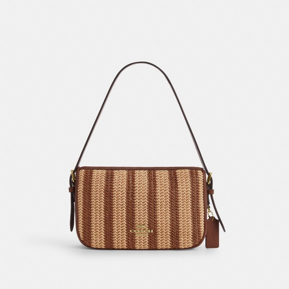 Kailey Shoulder Bag - CBG89 - Gold/Redwood Multi