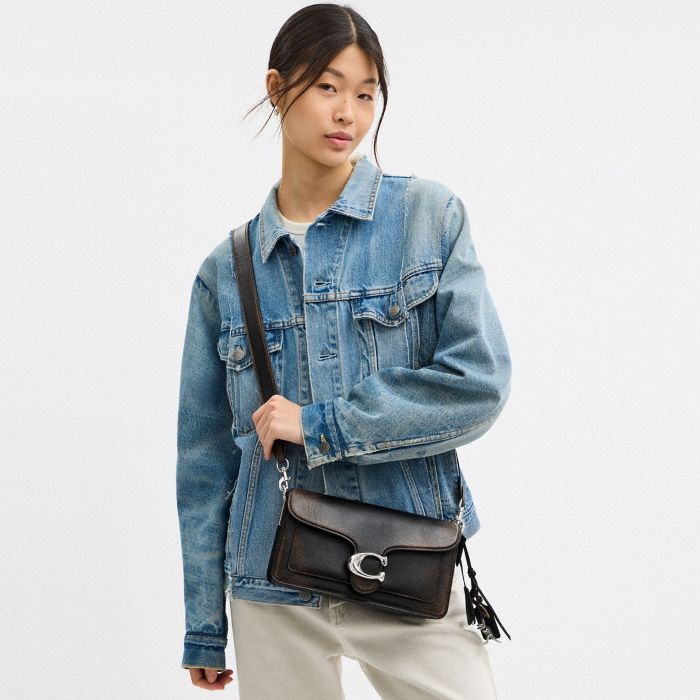 TABBY SHOULDER BAG 26 IN LOVED LEATHER