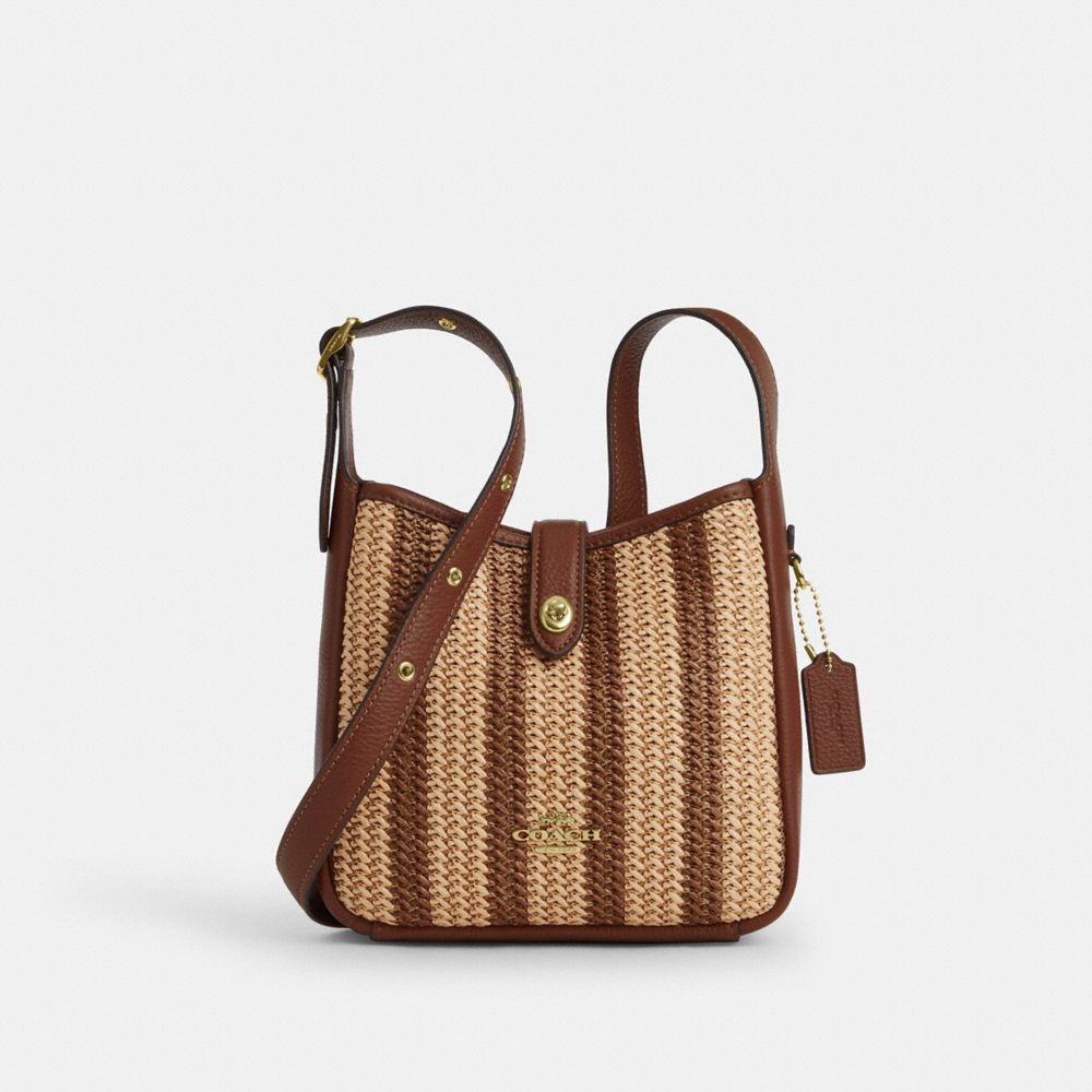 Hadley Mini Crossbody Bag - CBI10 - Gold/Redwood Multi