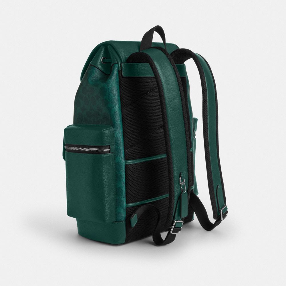 SPRINT BACKPACK IN COLORBLOCK SIGNATURE CANVAS