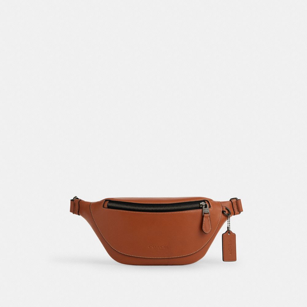 Warren Mini Belt Bag - CBI29 - Gunmetal/Tan