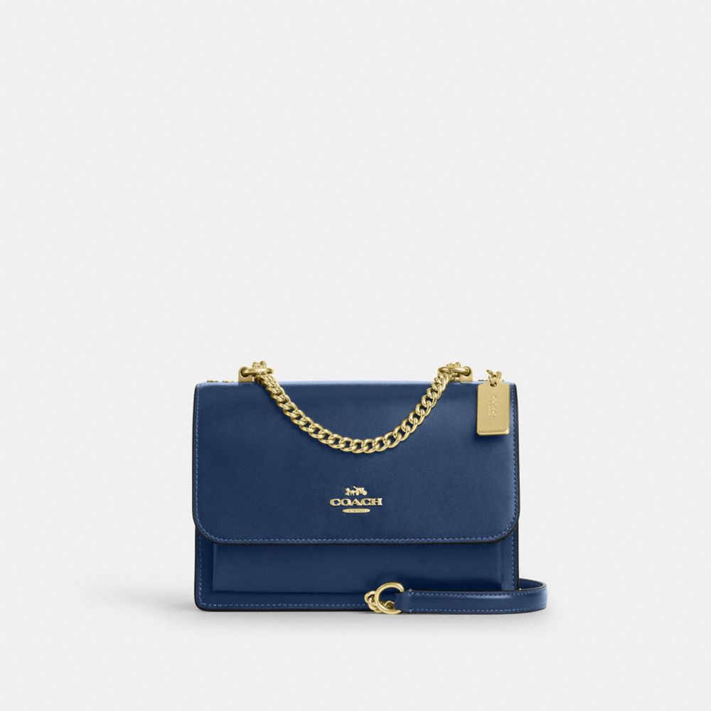 Klare Crossbody Bag - CBI97 - Gold/Deep Blue