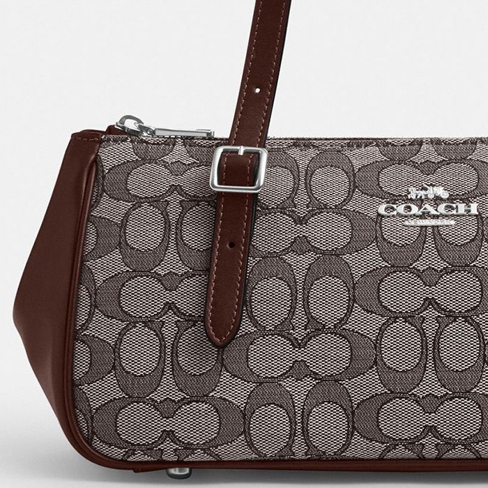ASHER SHOULDER BAG IN SIGNATURE JACQUARD