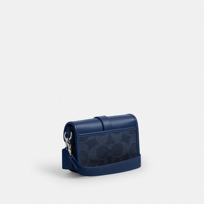 LEAGUE CROSSBODY IN MIXED SIGNATURE CANVAS