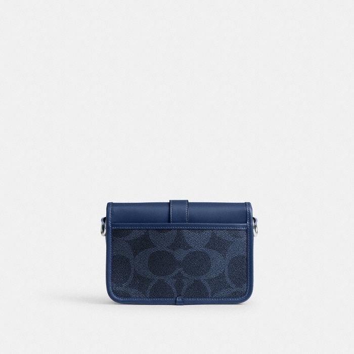 LEAGUE CROSSBODY IN MIXED SIGNATURE CANVAS